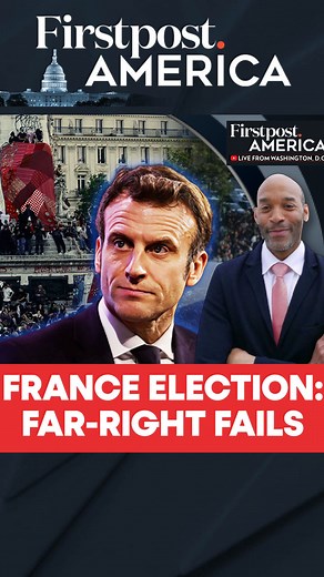 1.5K views · 37 reactions | #FirstpostAmerica: France Election: Far-right Fails France dives into political uncertainty as snap parliamentary elections end with no party gaining a majority. In a dramatic turn of events, the left-wing coalition - the New Popular Front (NPF) - emerged as the biggest force in the second round of voting with 182 seats in the parliament. | Firstpost | Facebook