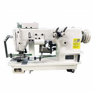 [Hot Item] Double Needle Pleating Chainstitch Machine Pleated Shade Fabric Net Machine Lockstitch Ruffling Curtain Pleating Sewing Machine