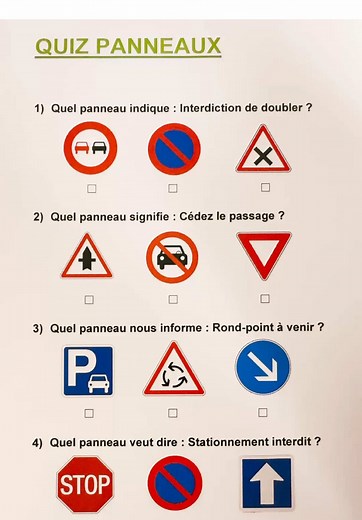 Quiz Code de la Route: Testez Vos Connaissances