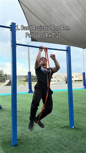 Do these 3 exercises to get your One Arm Pull Up!