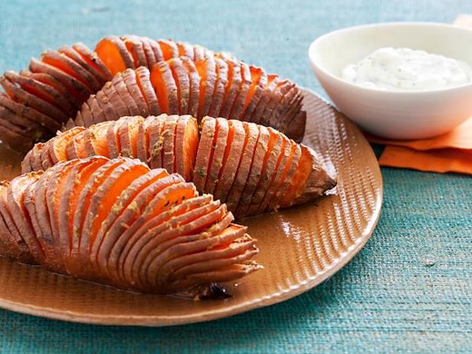 Hasselback Sweet Potatoes