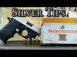 Winchester Silver Tips .380 ACP Ballistic Gel Test - Sig P238