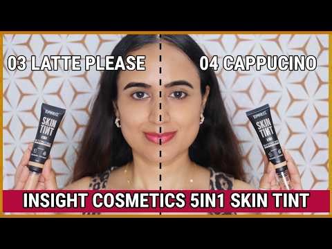 Insight Cosmetics Skin Tint Shades - Latte Please vs Cappucino | Waysheblushes