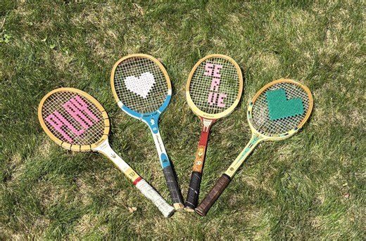 Serve up a summer tennis party! Here are the darling DIY details…
