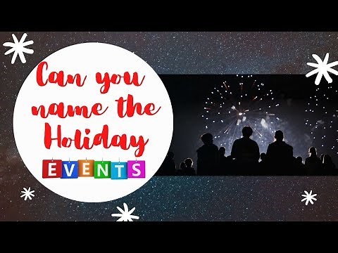 Holidays and Special Events Around The World Quiz | Trivia Games | Direct Trivia