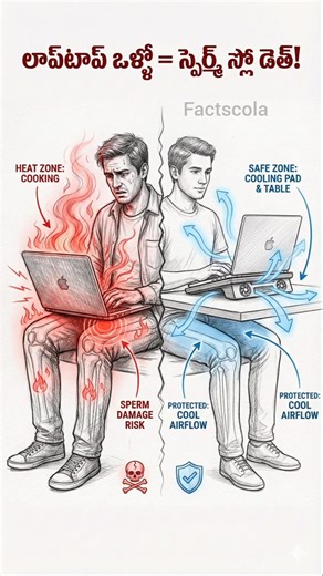 Are you putting your laptop on your lap? 💻🛑 You're 'making an omelette' of your future! 🍳😱 (Infer...
