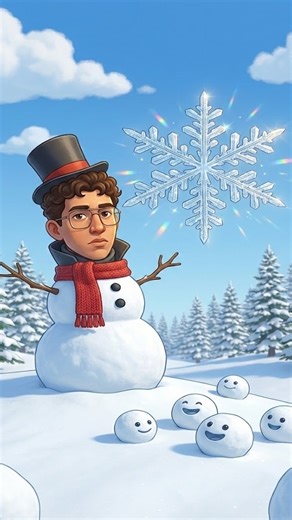 Shehabelden Mohamed on Instagram: "Why is snow white if ice is clear? Ice is transparent. Water is transparent. So snow should be transparent too… right? Wrong. Snow is made of millions of tiny ice crystals. Light goes in, bounces everywhere, and comes back mixed. As Max Planck showed, light energy comes in tiny packets — quanta. And Young & Helmholtz proved your eyes use three cone sensors. When all three cones are hit almost equally, your brain labels it one thing: WHITE. Snow is basically tri