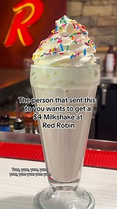 33K views · 222 reactions | Every Thursday in June you can get one of our Vanilla, Strawberry or Chocolate Milkshakes for only $4! At participating locations only. | Red Robin Gourmet Burgers | Facebook