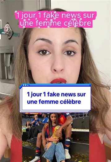 un peu choquée de cette fake news montée de toute pièce principalement par des hommes qui veulent alimenter leur mythe de la femme vénale qui quitte « un bon gars » pour l’argent #lamineyamal #inesgarcia #coupedumonde #espagne #fyp