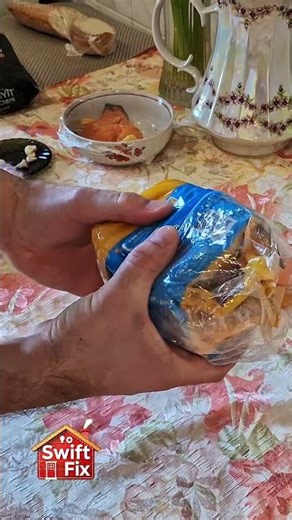 Stop Using Bread Clips! The Genius Bag Folding Hack 🛑🥖 #lifehacks #shorts #cooking