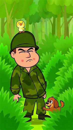 Mom Can Still See You… Even in Perfect Camo 😂 #animationcomedy