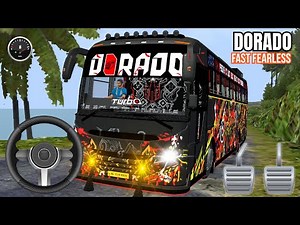 DORADO TURBO💫KL Private Bus Driving Bus Simulator Indonesia Gameplay bussid 2025