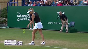 24K views · 1.2K reactions | The defending Nature Valley International champion moves on! Caroline Wozniacki bests Petkovic 6-4, 6-4 | WTA | Facebook
