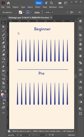 Simple Short trick #design #illustrator | Graphics World