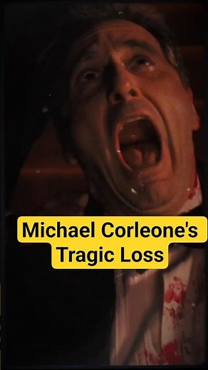 "Oh GOD, No Please" Michael Corleone Scream 😞😭 #shorts #godfather #alpacino #movie #classic