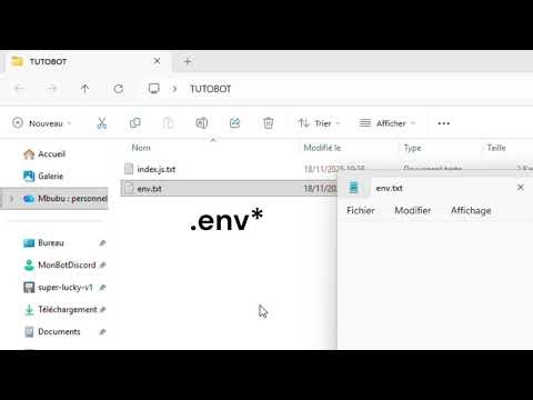 Tuto #2 Script to connect the bot