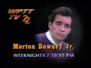 Morton Downey Jr Show Commercial Promo 1989 RARE TV FOOTAGE