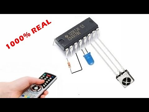 How to make remote control led