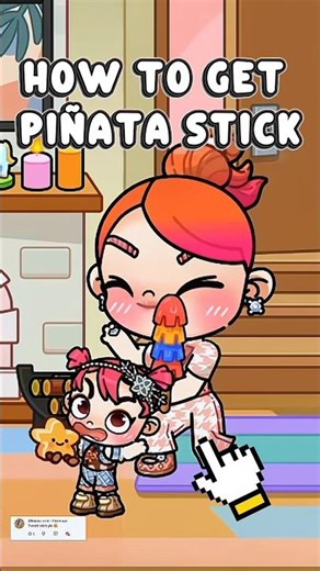 HOW TO GET PIÑATA STICK😱😱 AVATAR WORLD #pazugames