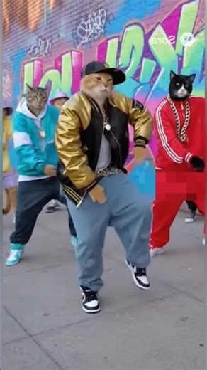 Cat Dance Challenge 2025 #dance #dancechallenge #funnyvideo #shorts