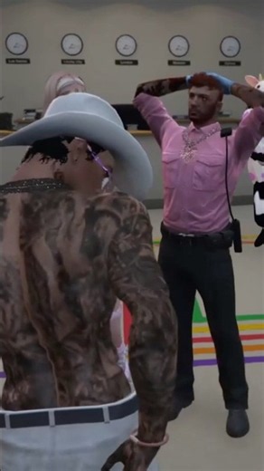 GAY COWBOY strikes again 🌈🤣 #gtanopixel