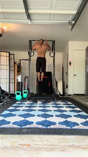 Two‑Fingertips Pull‑Bar Isometric Inch‑By‑Inch Tendon Strength Challenge #fitover40 #pullupchallenge