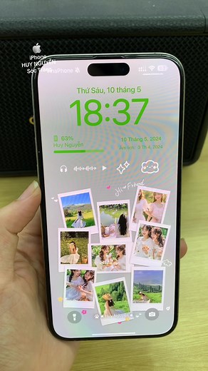 Cách tạo hình nền đẹp cho iPhone