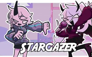 神曲“Stargazer”但"文明"性转“兄妹”唱FNF Stargazer (Razzie Vs. Selvena)