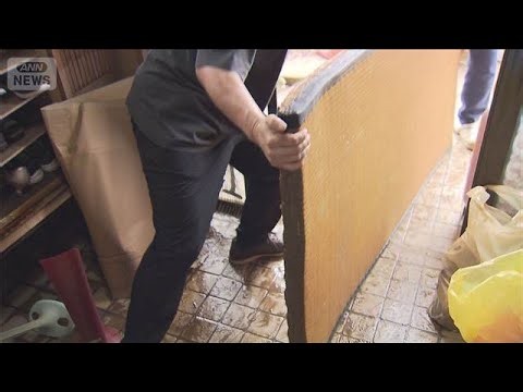 「全然片付かない…」台風で浸水被害 住宅の片付け　千葉・佐倉市(2026年9月23日)