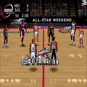 NBA ShootOut 2002 All-Star East vs. West Gameplay | Black Lung Bandit Gaming
