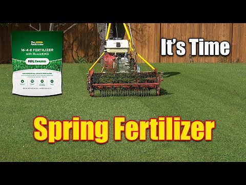 Spring Lawn Fertilizer