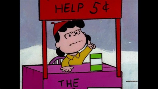 A Charlie Brown Christmas 1965 Lucy psychiatric help scene 4K | Senior Living Pro