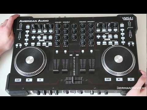 Review VMS 4.1 DJ Pult von American Audio (German)