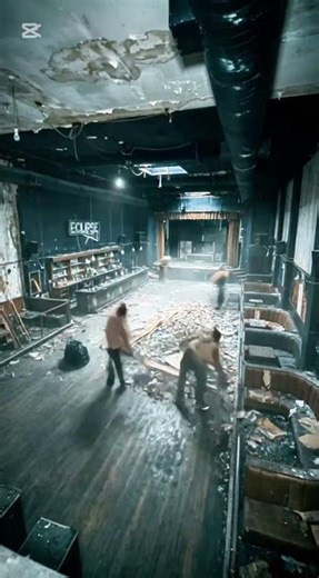 Building a Night Club from Scratch | Insane Transformation 🌃🔥#shorts