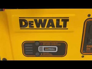 My HONEST Review on the Dewalt Portable Generator!