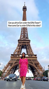 One cannot drive the Car under the Eiffel Tower ? But how come there are cars passing under the Eiffel Tower in this video? Any guesses? ;) #eiffeltower #eiffeltowerparis #eiffeltowerview#eiffelparis #europetrip | Wanderfulpassport