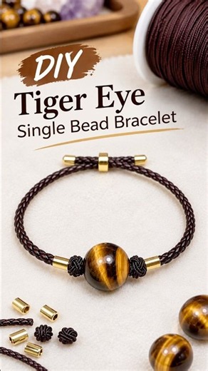 Easy DIY: How to make a beautiful bracelet at home? #howto #diy #diycrafts