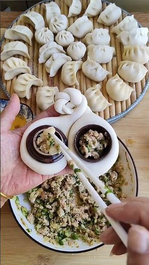 100 Million Views Dumpling Folding Skills That Will Blow Your Mind! 🥟#shorts#viralvideo#trending#ree