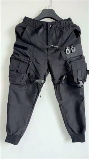 Cyberpunk Cargo Pants Lookbook | Techwear Outfit