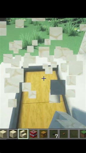 I Built a Mini Pyramid in Minecraft 😲 #shorts