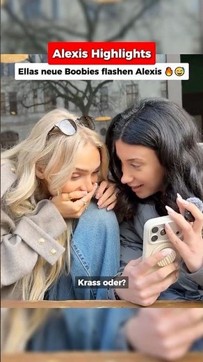 Ellas neue Boobies flashen Alexis 🔥😅