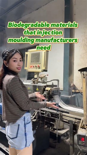 Biodegradable materials that injection moulding manufacturers need