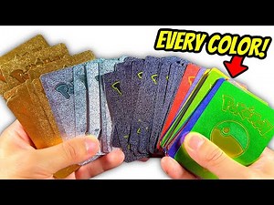 This Pokemon Card Mystery Pack Had EVERY CRAZY COLORED ULTRA RARE INSIDE IT!