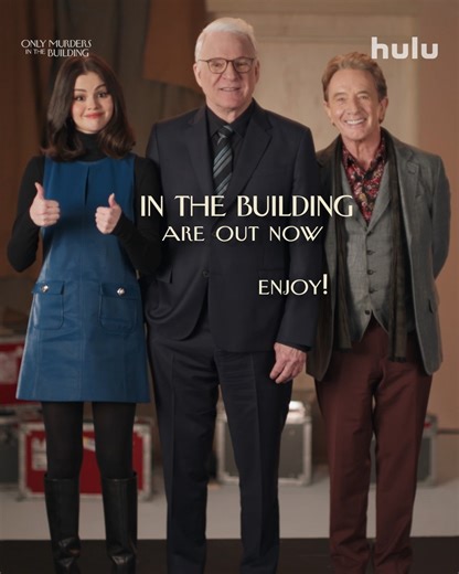 You're in luck! ALL episodes of Only Murders in the Building are now streaming on Hulu. | Only Murders in the Building