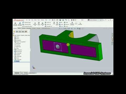 Plummer block part , 2d to 3d conversion in Solid work