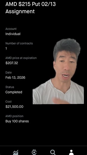 Talking about the wheel strategy: covered calls and cash secured puts on AMD stock. #stocks #investing #options #amd #daytrader