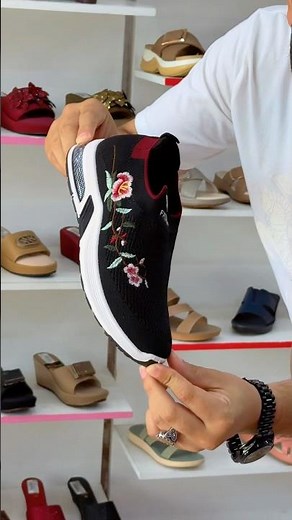 🌸 Premium Floral Ladies Canvas Shoes |Washable Lightweight Walking Shoes Imported Luxury Collection
