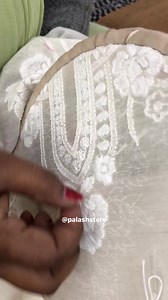 2.8K views · 45 reactions | Behind the scenes Hand Embroidered Chanderi Fabrics #chanderi #chanderisilk #chanderisuits #chandericotton #chanderisilksaree | PALASH | Facebook