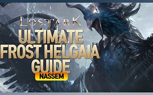 副本机制_LV4.1_ 酷寒赫尔盖亚 冰凤凰 Frost Helgaia _960 【守卫讨伐】 guardian raid _ 怪物 失落的方舟