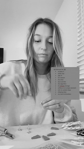 Just my thoughts 😬 Behind the scenes of a clay maker 👏🏻 | behind the scenes of a business, wholesale business, Christmas jewelry for winter outfits, holiday party outfits, gift ideas, gifts for her, holiday styles | | Sweet Tree